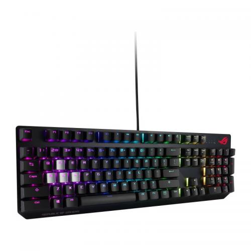 Tastatura ASUS ROG Strix Scope, RGB LED, USB, Black