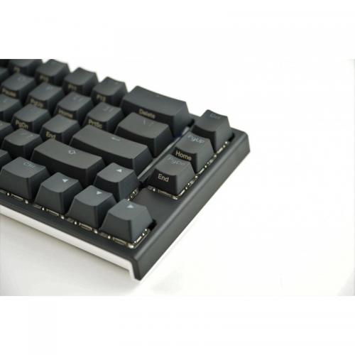 Tastatura Ducky One 2 SF Cherry MX Silent Red Mecanica, RGB LED, USB, Black-White