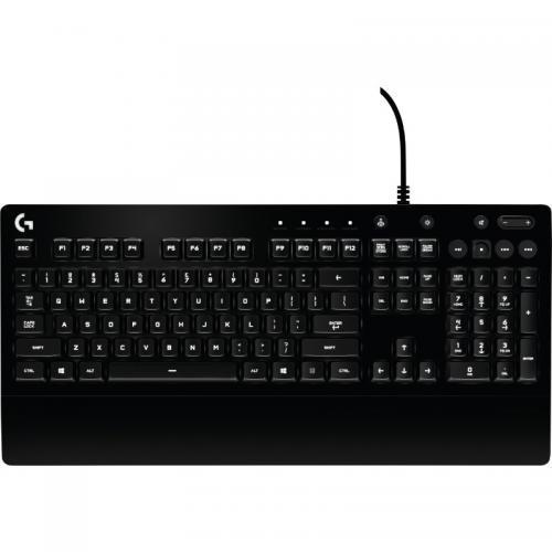 Tastatura Logitech G213 Prodigy, RGB LED, USB, Layout Gr, Black