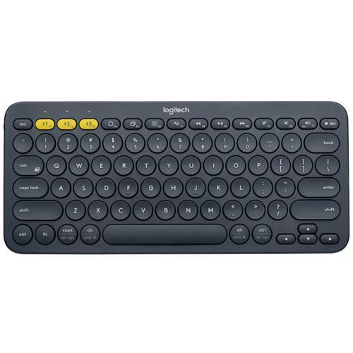 Tastatura Logitech K380, Bluetooth, Layout Germana, Dark-Grey