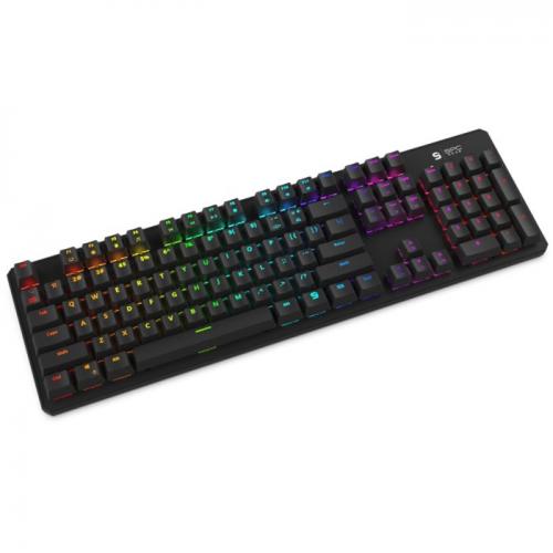 Tastatura SPC Gear GK540 Magna Kailh Blue, RGB LED, USB, Black