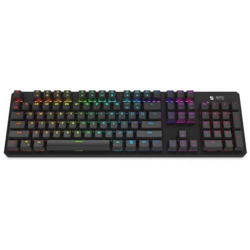 Tastatura SPC Gear GK540 Magna Kailh Red, RGB LED, USB, Black