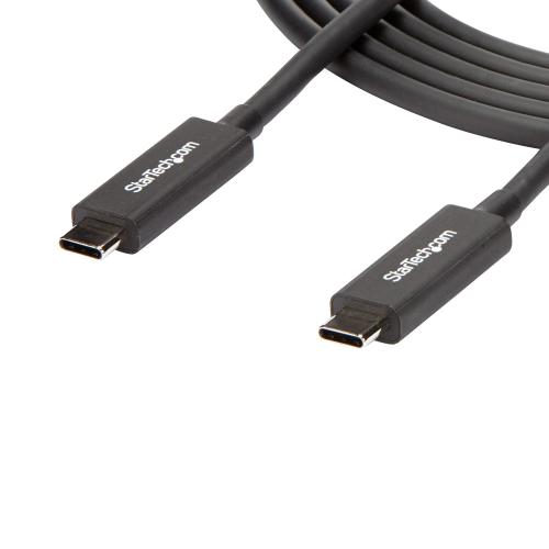 Cablu de date Startech TBLT3MM2MA, USB-C - USB-C, 2m, Black