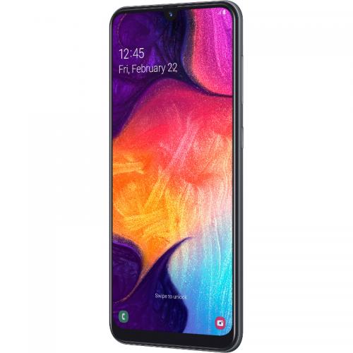 Telefon Mobil Samsung Galaxy A50 Dual Sim, 128GB, 4GB RAM, 4G, Black