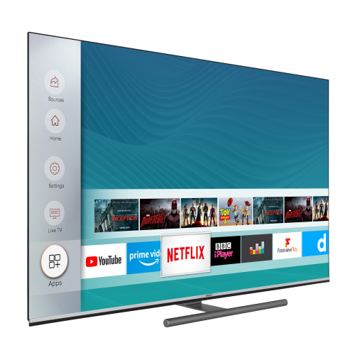 Televizor OLED Horizon Smart 65HZ9930U/B Seria HZ9930U/B, 65inch, Ultra HD, Black