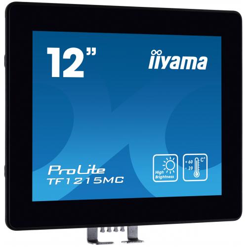 Monitor LED Touchscreen Iiyama TF1215MC-B1, 12.1inch, 1024x768, 25ms, Black