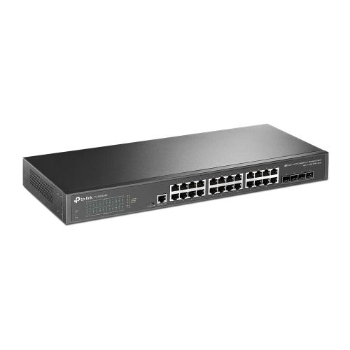 Switch TP-Link JetStream TL-SG3428X, 24 porturi