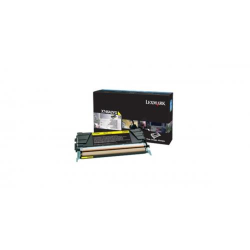 Toner Lexmark Yellow X746A3YG 