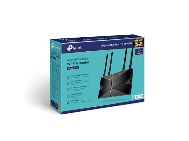 TP-LINK ARCHER AX23 MU-MIMO OFDMA AX1800 WIFI 6 WIRELESS GIGABIT ROUTER