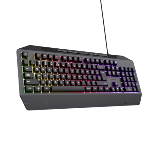 Tastatura Trust GXT 836 Evocs, RB LED, USB-A, Black