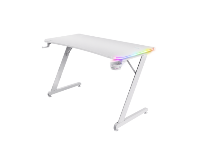 TRUST GXT709W LUMINUS RGB DESK WHITE