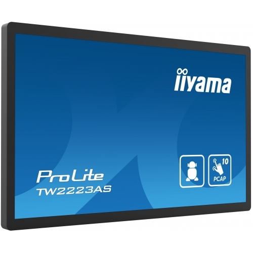 Display Interactiv Iiyama Seria ProLite TW2223AS-B1, 21.5inch, 1920x1080pixeli, Black