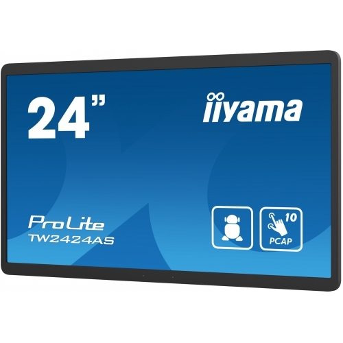 Display Interactiv Iiyama Seria ProLite TW2424AS-B1, 23.8inch, 1920x1080pixeli, Black