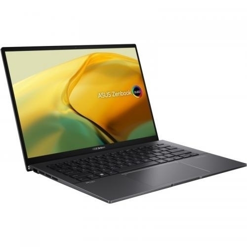 Laptop ASUS ZenBook 14 OLED UM3402YA-KM799X, AMD Ryzen 5 7430U, 14inch, RAM 16GB, SSD 512GB, AMD Radeon Graphics, Windows 11 Pro, Jade Black