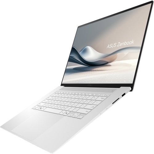 Laptop ASUS Zenbook S16 OLED UM5606WA-RK276X, AMD Ryzen AI 9 HX 370, 16inch, RAM 32GB, SSD 1TB, AMD Radeon 890M Graphics, Windows 11 Pro, Scandinavian White