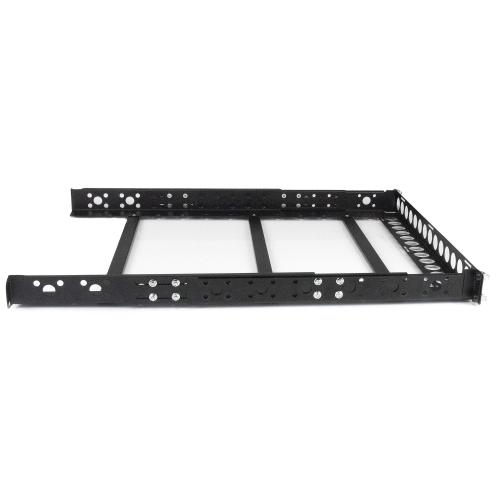 Sine rack Startech UNIRAILS1U, 1U, Black