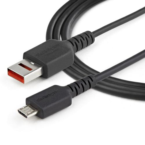 Cablu Startech USBSCHAU1M, USB - microUSB, 1m, Black