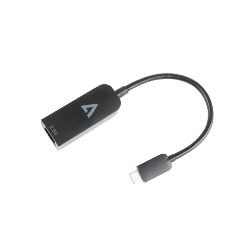 Placa de retea V7 V7UCRJ25G-BLK, USB-C