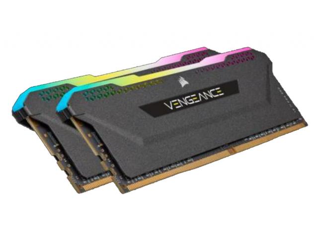 Kit Memorie Vengeance RGB PRO SL 32GB, DDR4-3200MHz, CL16, Dual Channel - AMD Edition