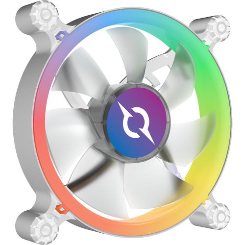 Ventilator AQIRYS Cetus 6P-12SLI15W-RGB, 120mm