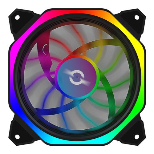 Ventilator AQIRYS Cetus 6P-12SLI24-RGB, 120 mm