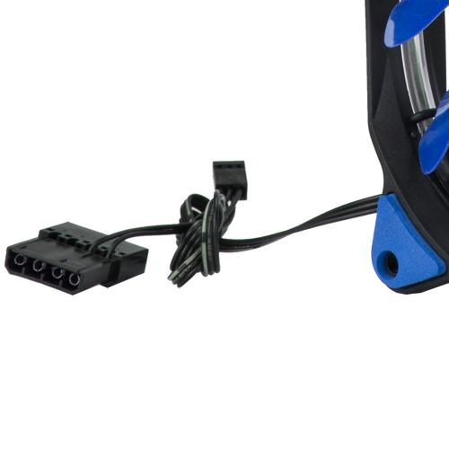 Ventilator Marvo FN-12 blue LED, 120mm