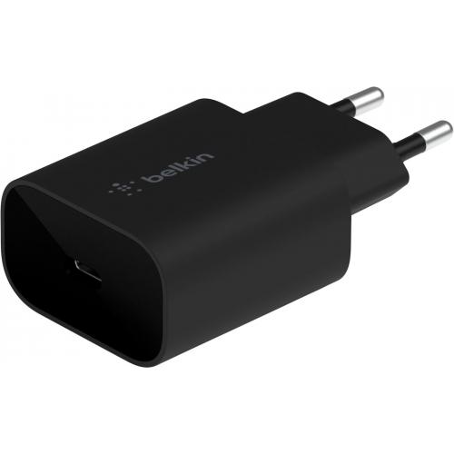 Incarcator retea Belkin WCA004VFBK, 1x USB-C, 25W, Black