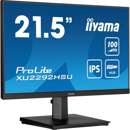 Monitor LED Iiyama ProLite XU2292HSU-B6, 21.5inch, 1920x1080, 0.4ms, Black 