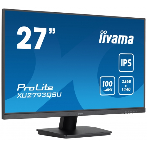 Monitor LED Iiyama ProLite XU2793QSU-B6, 27inch, 2560x1440, 1ms, Black