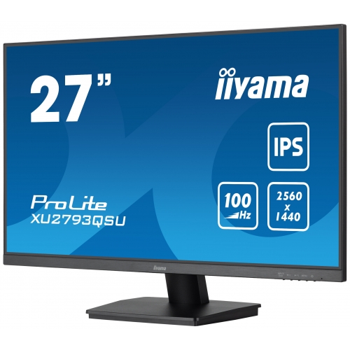 Monitor LED Iiyama ProLite XU2793QSU-B6, 27inch, 2560x1440, 1ms, Black