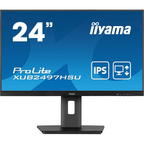 Monitor LED Iiyama ProLite XUB2497HSU-B2, 23.8inch, 1920x1080, 1ms, Black