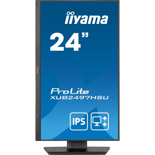 Monitor LED Iiyama ProLite XUB2497HSU-B2, 23.8inch, 1920x1080, 1ms, Black