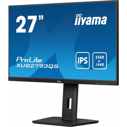 Monitor LED Iiyama ProLite XUB2793QS-B6, 27inch, 2560x1440, 1ms, Black