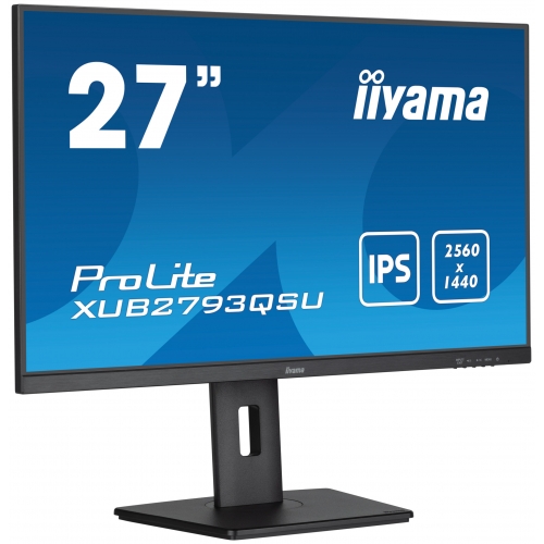 Monitor LED Iiyama ProLite XUB2793QSU-B7, 27inch, 2560x1440, 1ms, Black