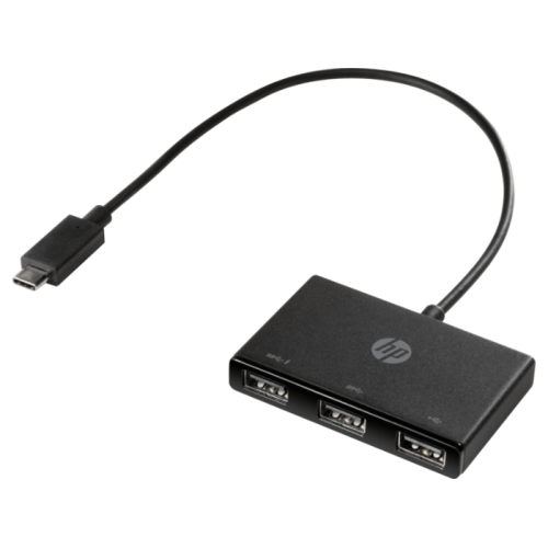 Hub USB HP Z6A00AA, 3x USB, Black