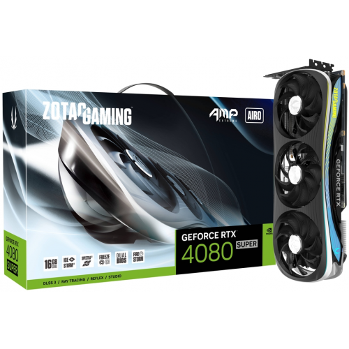 Placa video Zotac nVidia GeForce RTX 4080 SUPER AMP Extreme AIRO 16GB, GDDR6X, 256bit