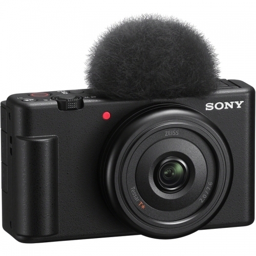 Aparat foto compact Sony ZV-1F, 20.1 MP, Black + Obiectiv 7.6mm